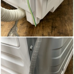 R353 ☀️ 【訳あり】HITACHI ドラム式洗濯乾燥機 (洗濯：11.0㎏ 乾燥：6.0㎏) 19年製 BD-SX110CL ⭐ 動作確認済 ⭐ クリーニング済の画像