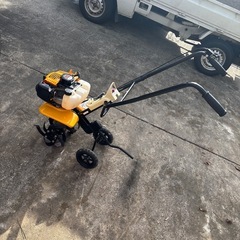 実働！ RYOBI 耕運機の画像