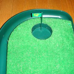 ゴルフボール　中古　9個　 パターマット　練習器具　ゴルフ　長さ2.4m　幅　30cmの画像