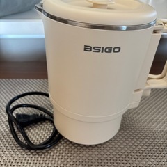 ☆折りたたみ電気ケトル　収納袋付き☆の画像