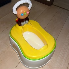 喋るアンパンマン おまる 補助便座の画像