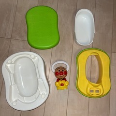 喋るアンパンマン おまる 補助便座の画像