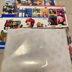 クリアファイル　スーパーマリオ　未開封の画像