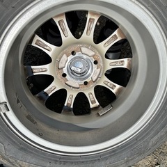 14インチアルミ、タイヤつき付きの画像