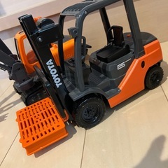 フォークリフト＆アスタコ★重機模型★車おもちゃの画像