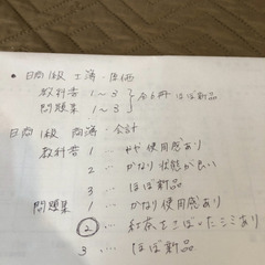 簿記一級対策テキスト、問題集の画像