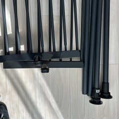 突っ張り洗濯機ラック  ニトリの画像