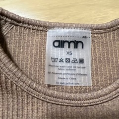 aim'n 新品未使用　ヨガウェア上下セットの画像