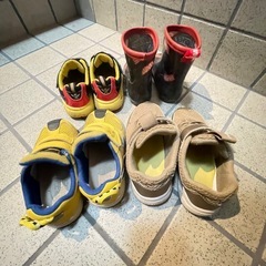 子供 キッズ 16-16.5㌢ スニーカー 長靴 ライダー ドクターイエロー の画像