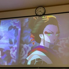 プロジェクタースクリーン　100インチ　の画像