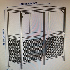 IKEA FJÄLLBO/フィエルボ　シェルフユニット　の画像