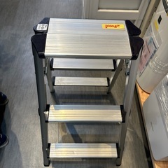 【3段脚立】【脚立】クリーニング済み【管理番号1206】五の画像