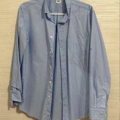 2着セット　ユニクロ　UNIQLO ボタンダウンシャツ 2色セットの画像