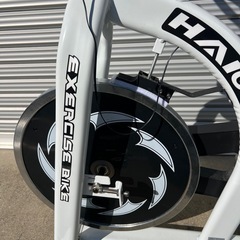 ハイガー スピンバイク エアロフィットネス ホワイトの画像