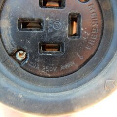 200V　防雨型（防水）延長コード　約5ｍ×1　約10ｍ×1　セット　【引き取り限定】の画像