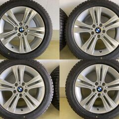 [スタッドレス]BMW 3シリーズF30、F31 純正17インチホイール5H-120＆225/50R17 4本の画像