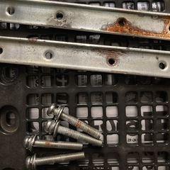 【決まりました】 自転車荷台 荷物カゴの画像