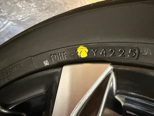 新品　新車外し　90系　ノア　ヴォクシー　純正ホイール　タイヤ　セット　