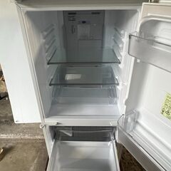 シャープ137L ガラスドア 2ドア冷蔵庫 SJ-GD14E-W どっちもドア 自動霜取り（19）　お近くなら無料配達いたします。の画像