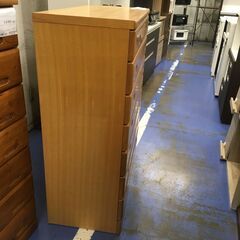 ★リユースのサカイ横浜南店★YM1680  タンス7段 ブラウン W101×D46×H121 クリーニング済みの画像