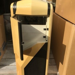 自作用デスクトップPCケース白　日焼けの画像