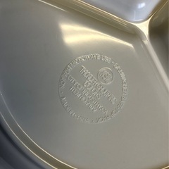 仕切りプレート　丸皿　ワンプレート皿の画像