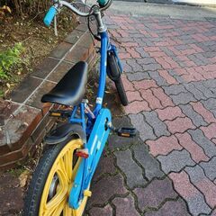 (取引中)【中古】子ども自転車 18インチの画像