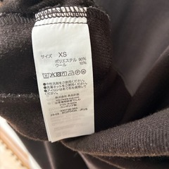 無印良品　ワンピース　XS 茶色の画像