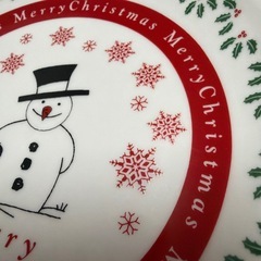 クリスマスプレートの画像