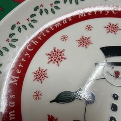 クリスマスプレートの画像