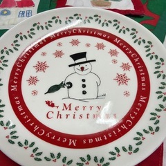 クリスマスプレートの画像
