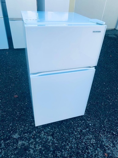①✓アイリスオーヤマノンフロン冷蔵庫 ✓ ✓IRGD-9A-W✓ (Eco Tommy 