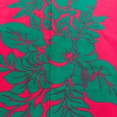 ハイビスカステーブルクロスの画像