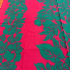 ハイビスカステーブルクロスの画像