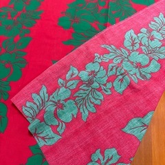 ハイビスカステーブルクロスの画像