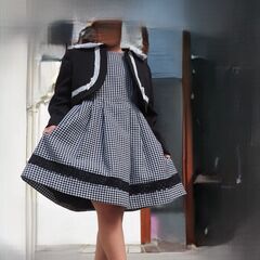 400円　セレモニースーツ　ワンピース　110サイズの画像