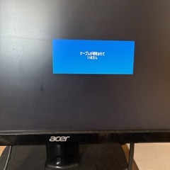 acer 24インチ　ディスプレイ の画像
