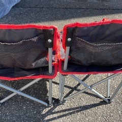 キャンプ　釣り　折りたたみチェアの画像
