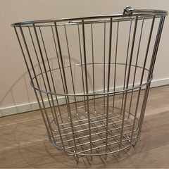 無印良品　ステンレス　洗濯かごの画像