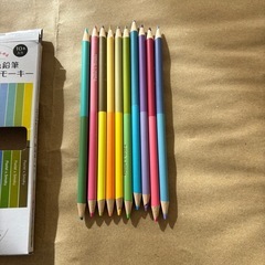 色鉛筆、水性カラーペン
の画像
