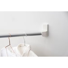 部屋干し・室内干し 首振りピン式物干 kururi（クルリ） KUR11-WSの画像