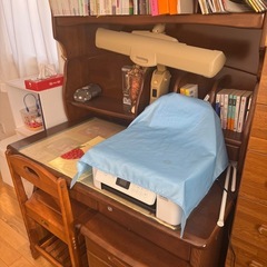 古い学習机、お譲りします。の画像