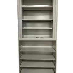 PLUS 上下書庫　扉/オープン　L6-105E/L6-105SY　(在庫：2)の画像