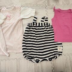 ロンパースサイズ60〜80/14点の画像