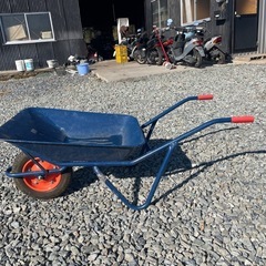 ①お話し決まりました☆手押し一輪車　ねこ車？　岡山県津山市大吉からてす。の画像