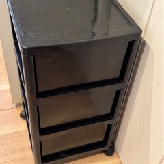 衣装ケース　黒の画像