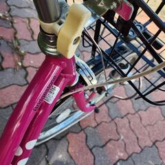 【中古】子ども自転車 22インチ　変速なしの画像