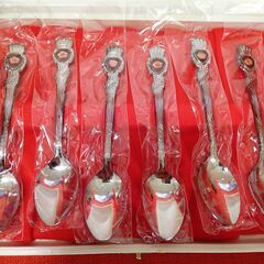 NICKEL SILVER 未使用スプーン　6本の画像