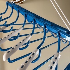 物干し竿　ハンガー　の画像
