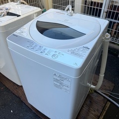 TOSHIBA 5kg 19年製　洗濯機　1206-02の画像